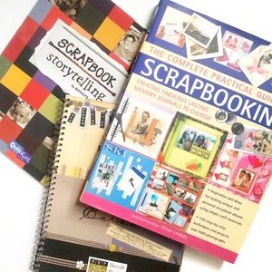 2/$20 Lot of Three Scrapbooking Design Books